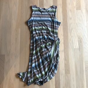 Bailey 44 colorful striped midi dress